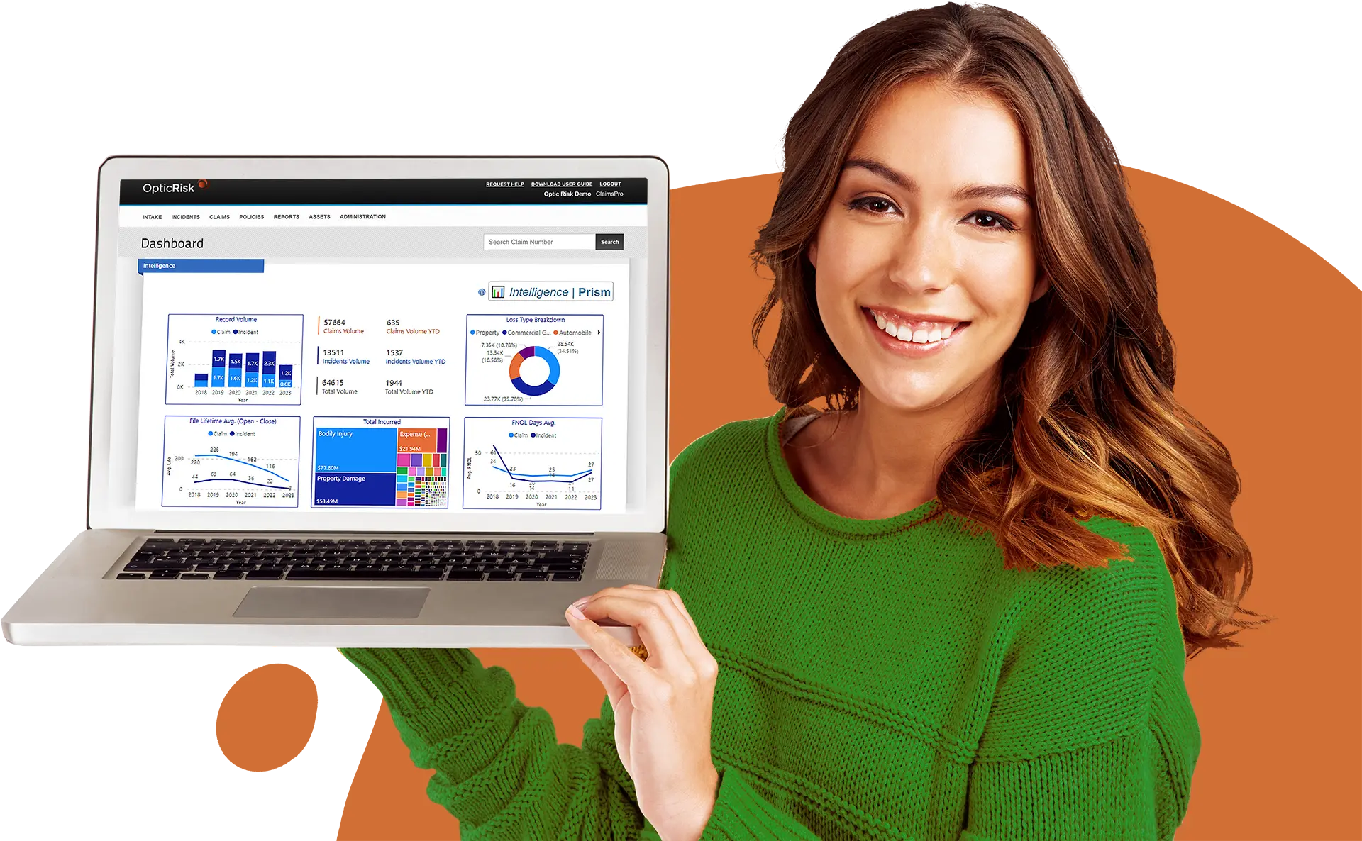 Optic Risk Product Screenshot